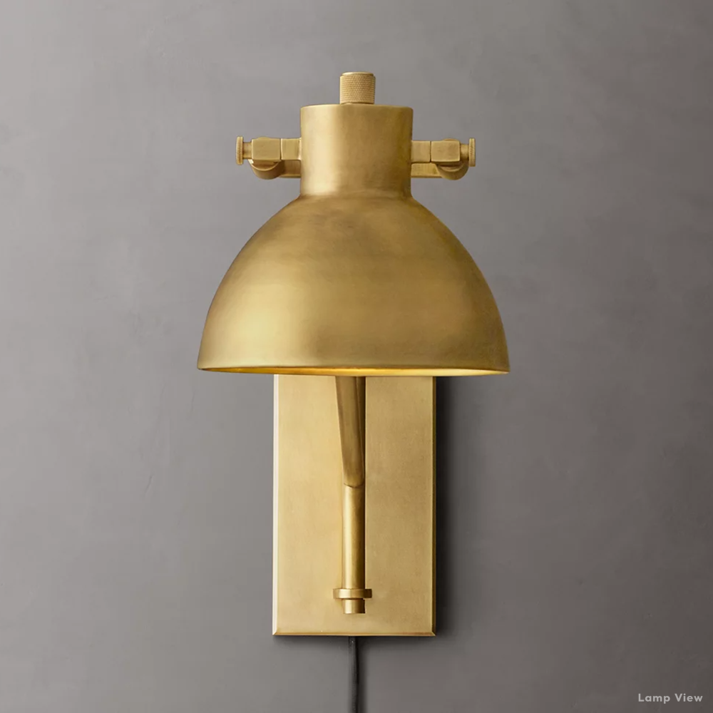 Machinist Articulated Task Wall Sconce
