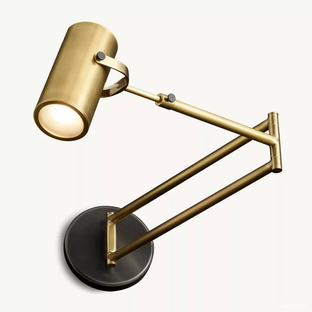 Champeaux Sleek Tube Task Wall Sconce