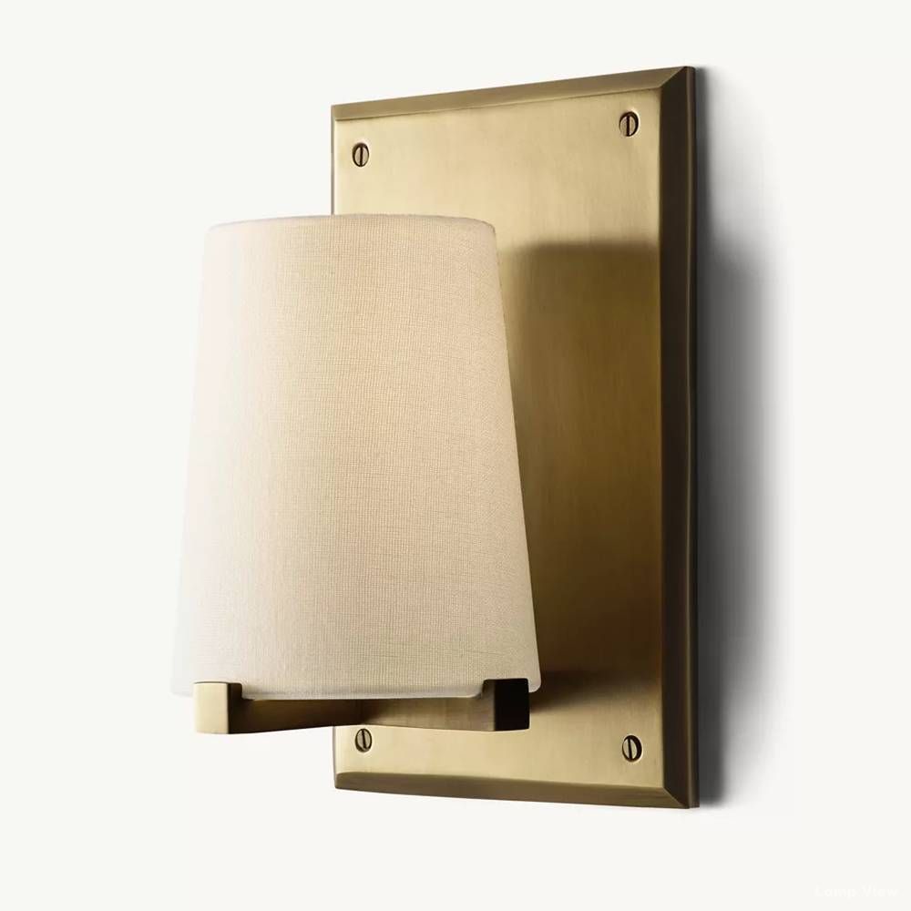 Pauillac Classic Fabric Wall Sconce