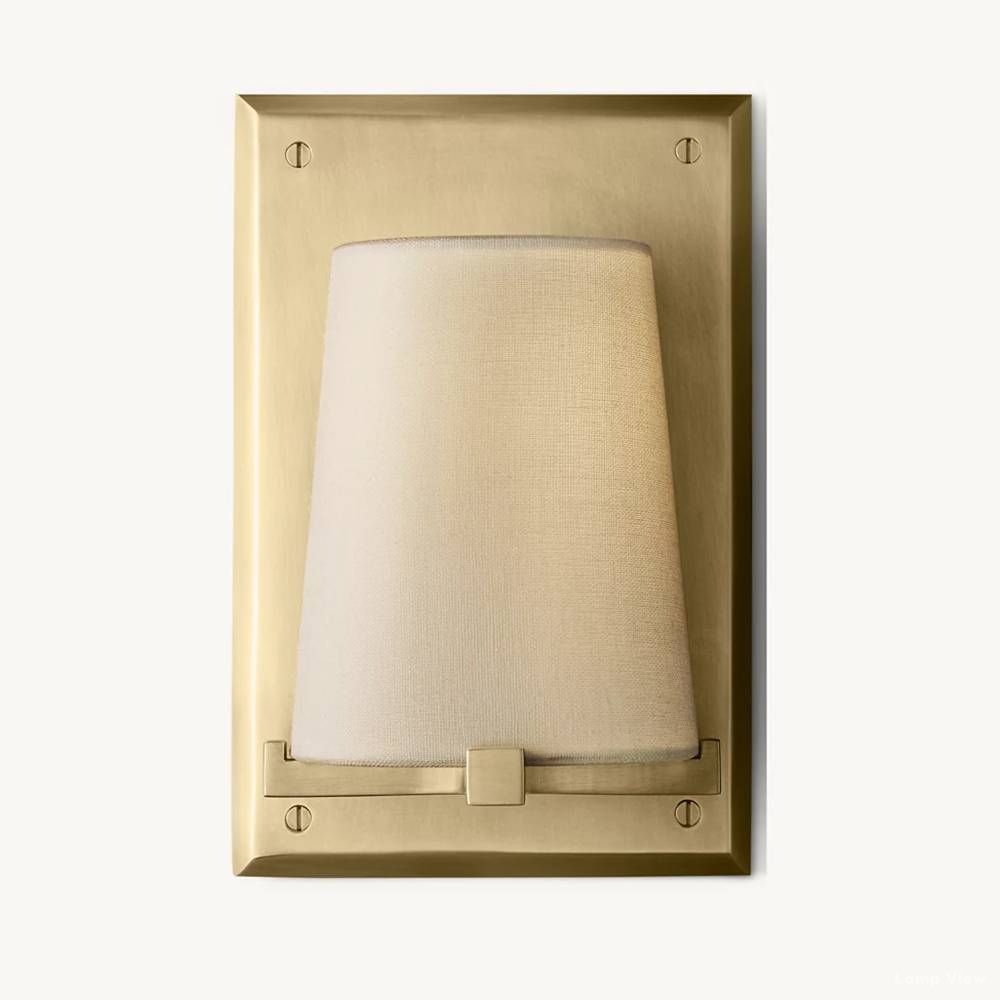 Pauillac Classic Fabric Wall Sconce