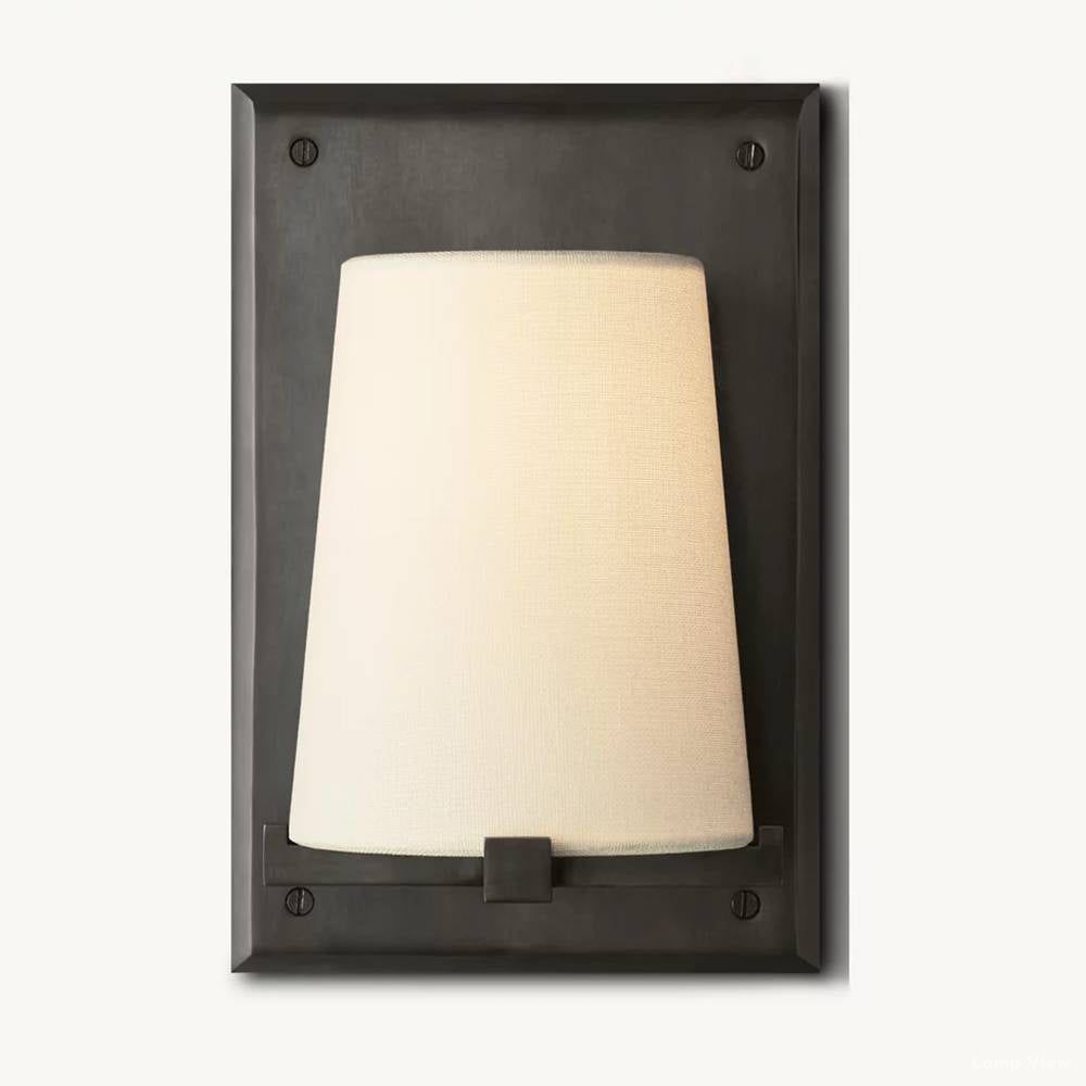 Pauillac Classic Fabric Wall Sconce