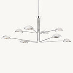 Convessi Undulating Curves Round Chandelier 72"