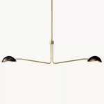 Convessi Undulating Curves Linear Chandelier 54"