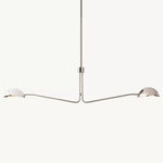 Convessi Undulating Curves Linear Chandelier 54"