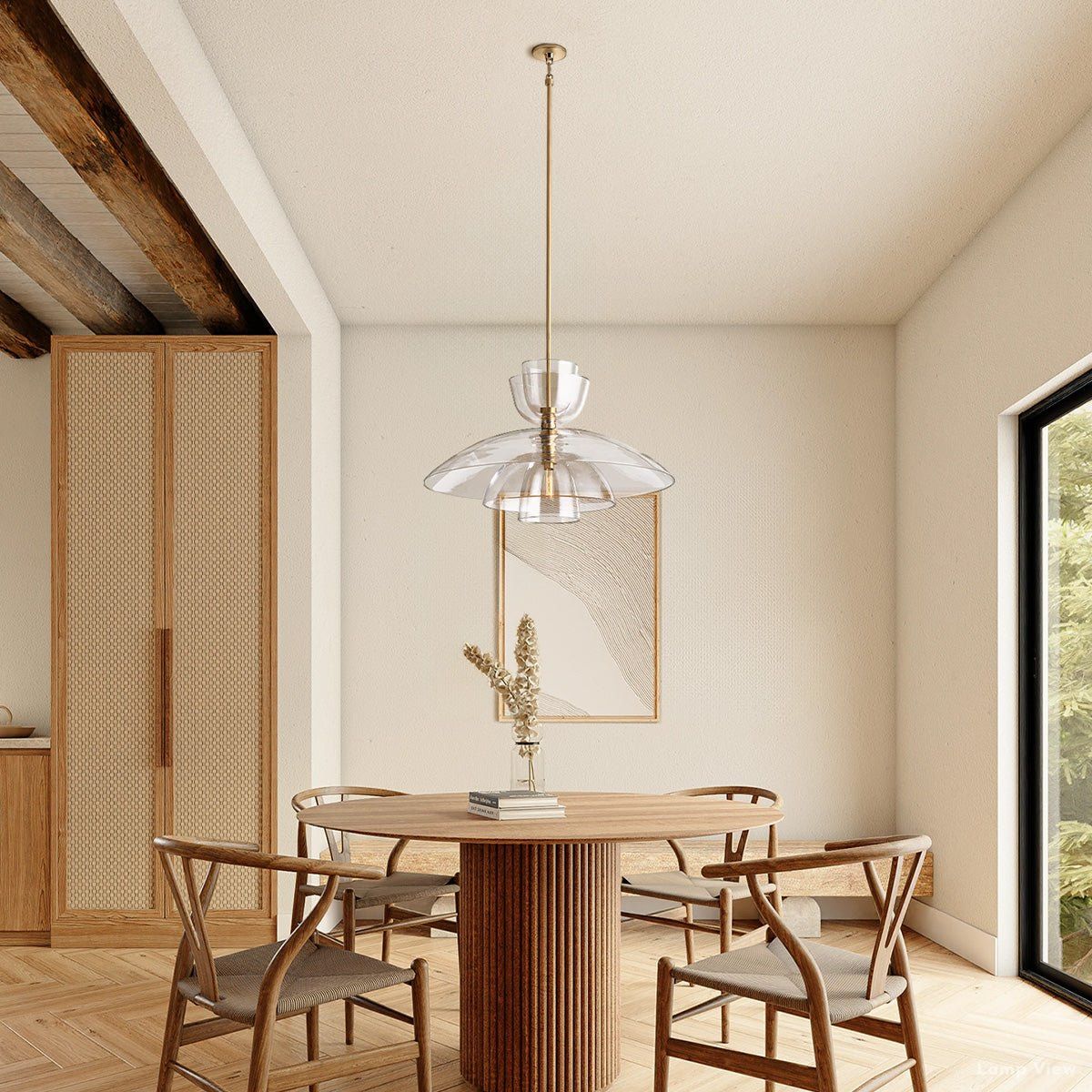 Blom Glass Grand Cloche Pendant Light