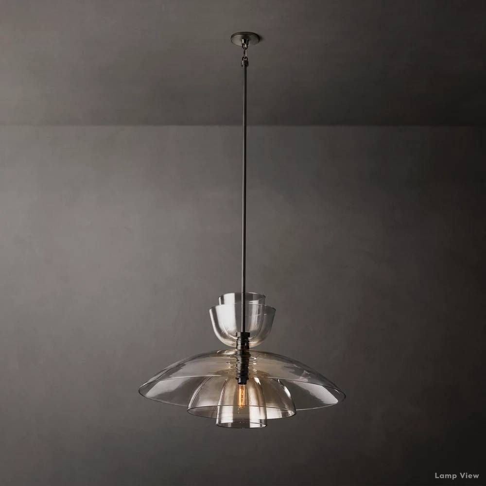 Blom Glass Grand Cloche Pendant Light