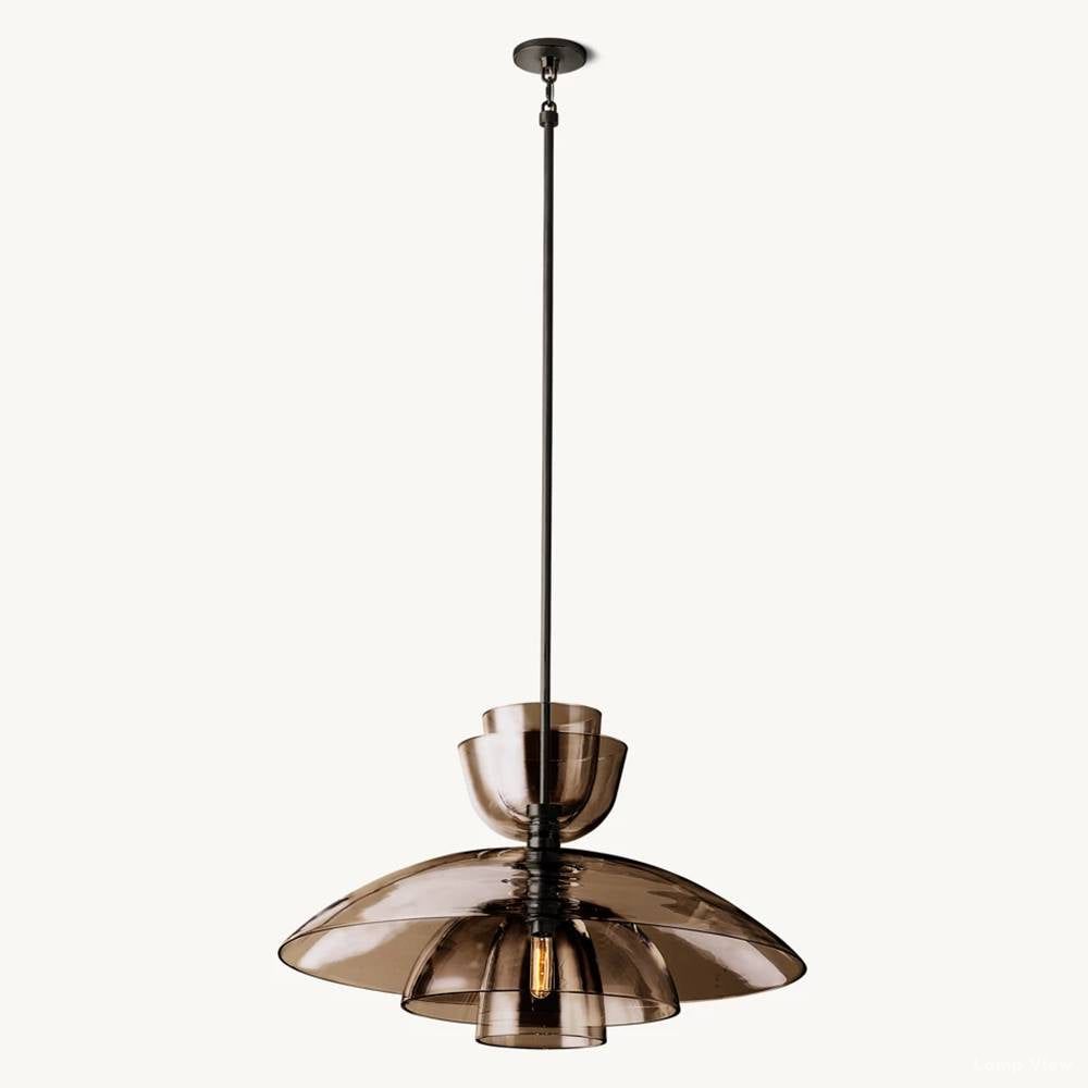 Blom Glass Grand Cloche Pendant Light