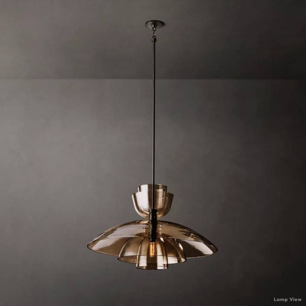 Blom Glass Grand Cloche Pendant Light