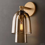 Blom Glass Flute Wall Sconce