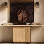 Blom Glass Flute Wall Sconce