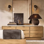 Blom Glass Flute Wall Sconce