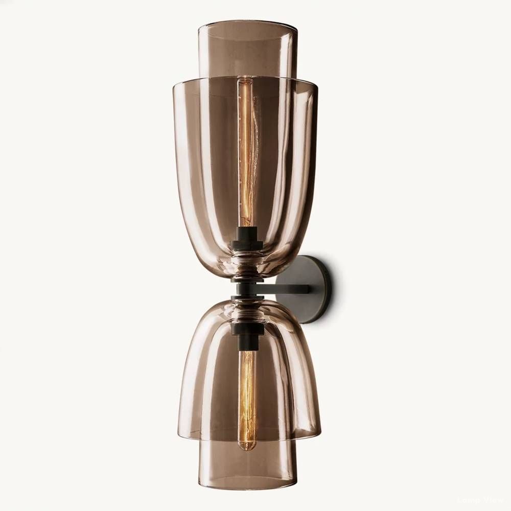 Blom Glass Grand Flute Wall Sconce