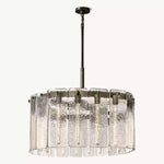 Calamette Diffused Glass Round Chandelier 36"