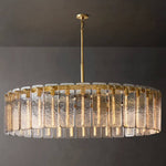 Calamette Diffused Glass Round Chandelier 60"