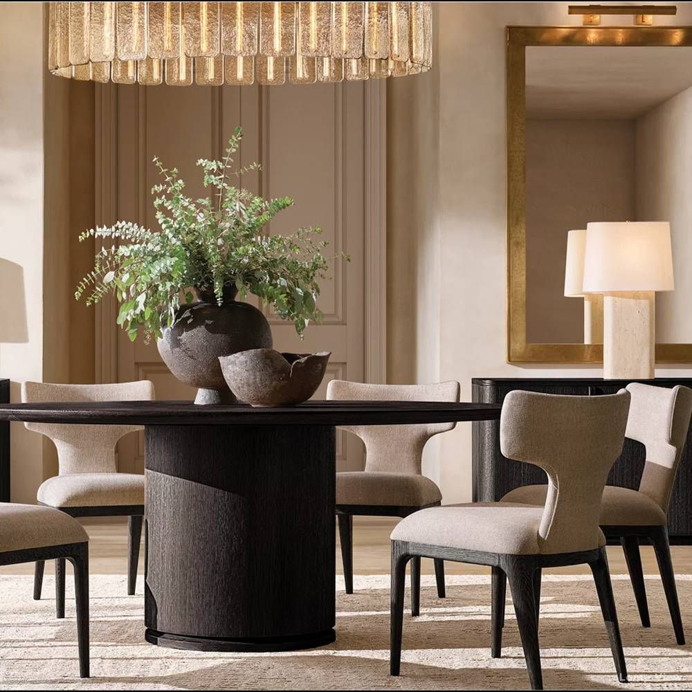Calamette Diffused Glass Round Chandelier 48"