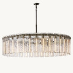 Calamette Diffused Glass Round Chandelier 60"