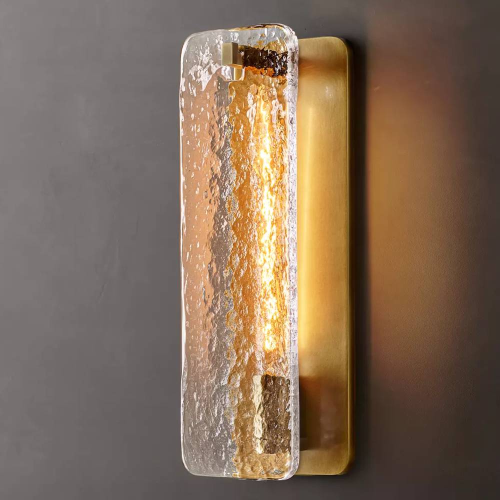 Calamette Glass Wall Sconce