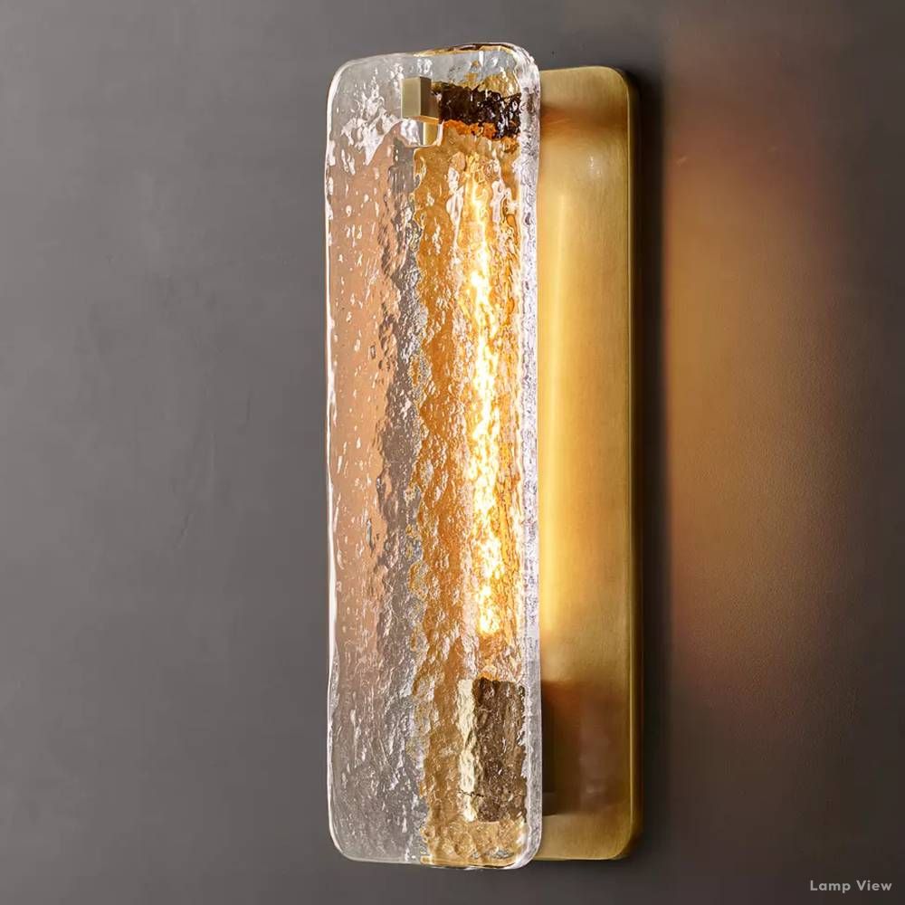 Calamette Diffused Glass Wall Sconce