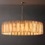 Calamette Diffused Onyx Round Chandelier 60"