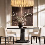 Calamette Diffused Onyx Round Chandelier 36"