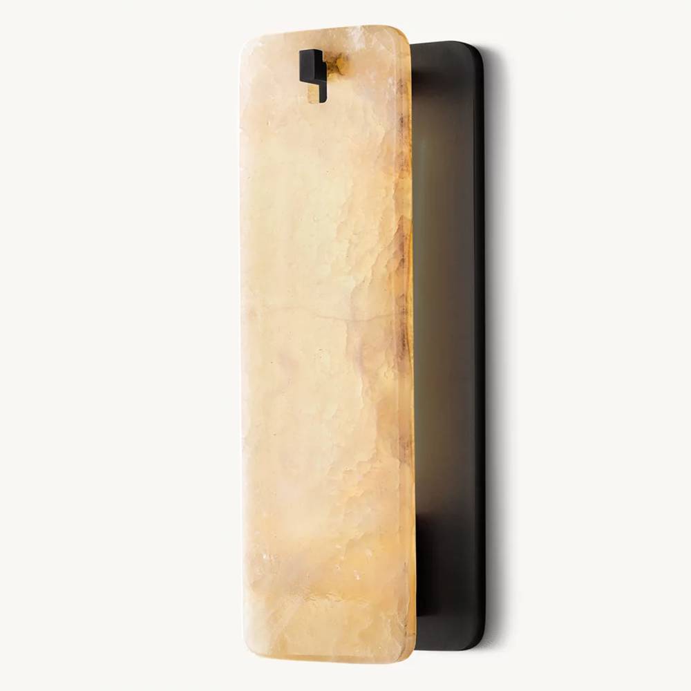 Calamette Diffused Onyx Wall Sconce