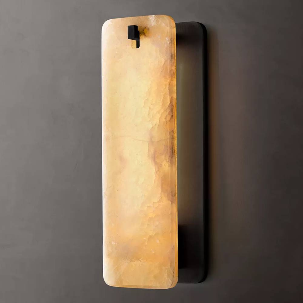 Calamette Diffused Onyx Wall Sconce