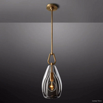 Botanist Crystal Flute Pendant Light