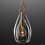 Botanist Crystal Flute Pendant Light