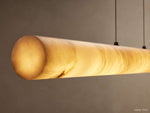 Halima Natural Alabaster Linear Chandelier