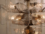 Blaire Layered Glass Round Chandelier
