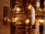 Blaire Layered Glass Round Chandelier