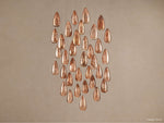 Edda Droplet Glass Round Chandelier