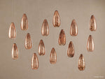 Edda Droplet Glass Linear Chandelier