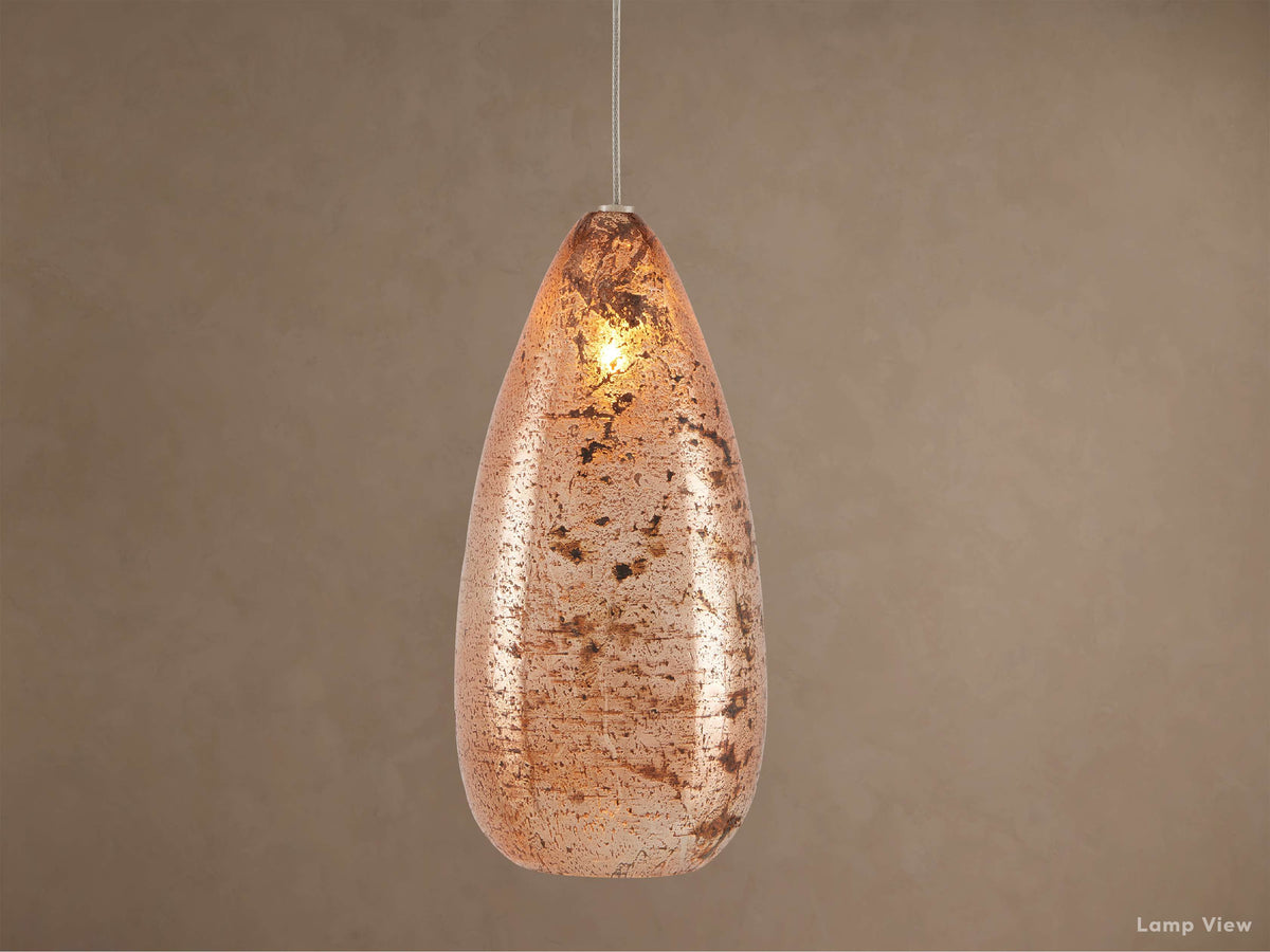Edda Droplet Glass Pendant Light