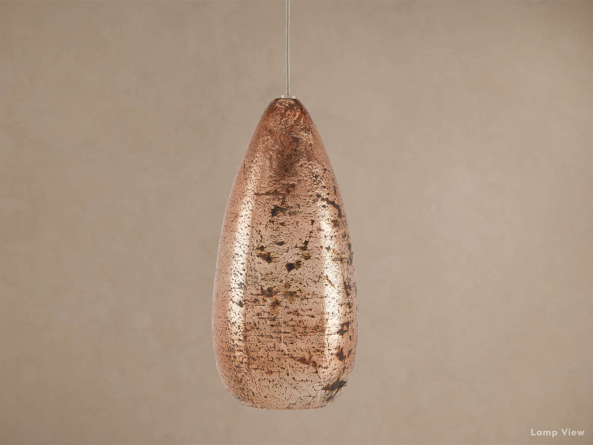 Edda Droplet Glass Pendant Light