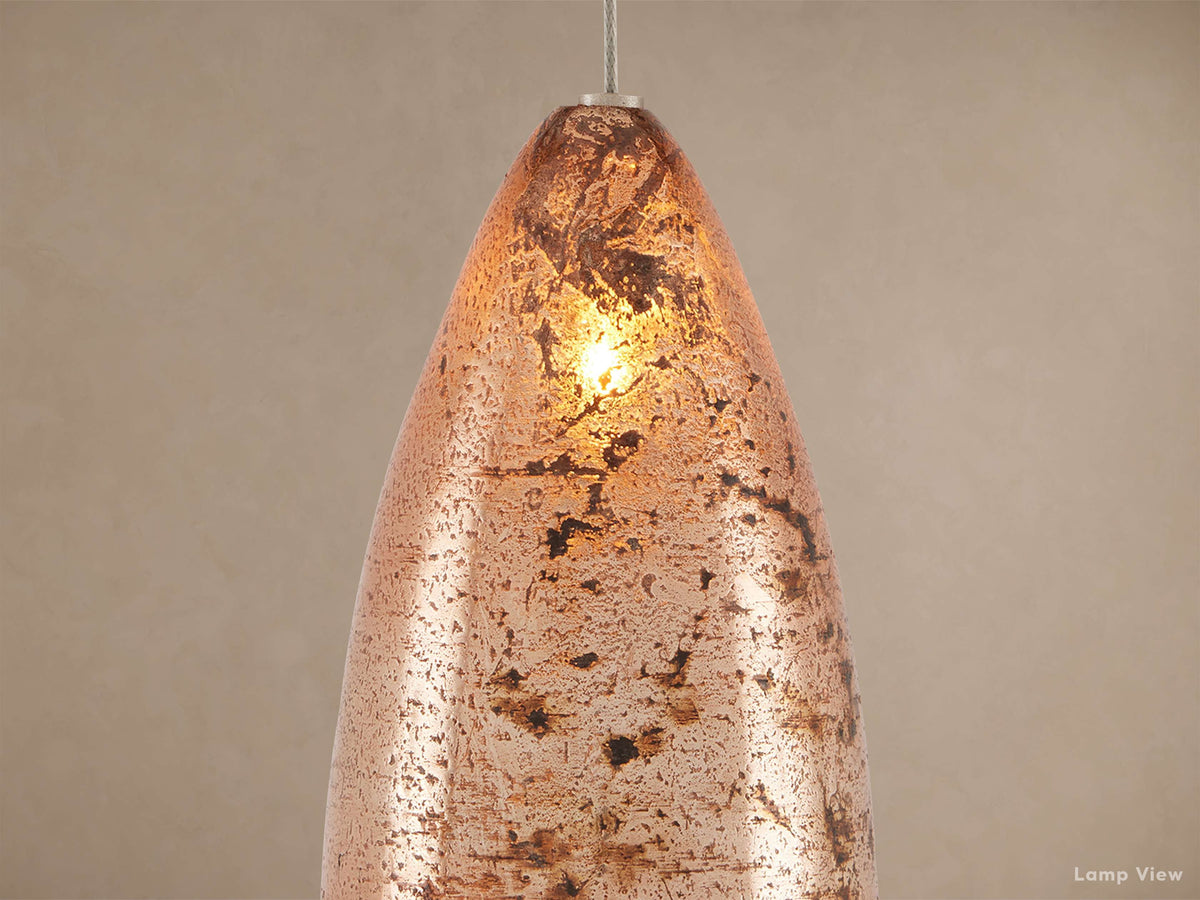 Edda Droplet Glass Pendant Light