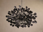 Lunaria Ceramic Petal Round Chandelier