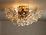 Lunaria Ceramic Petal Flush Mount