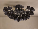 Lunaria Ceramic Petal Flush Mount