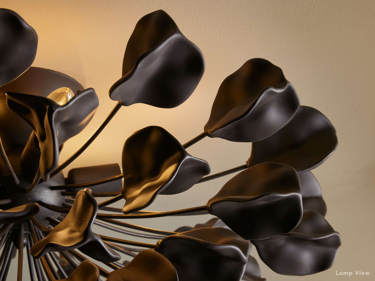 Lunaria Ceramic Petal Flush Mount