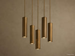 Matthie Sleek Vertical Cluster Chandelier
