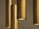 Matthie Sleek Vertical Cluster Chandelier