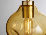 Organic Fluid Glass Pendant Light
