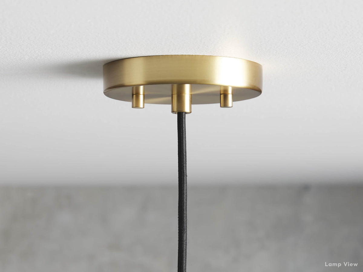 Organic Fluid Glass Pendant Light