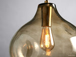 Organic Fluid Glass Pendant Light