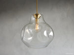 Organic Fluid Glass Pendant Light