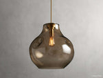 Organic Fluid Glass Pendant Light
