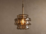 Ghiaccio Hooked Glass Pendant Light