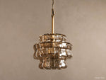 Ghiaccio Hooked Glass Pendant Light