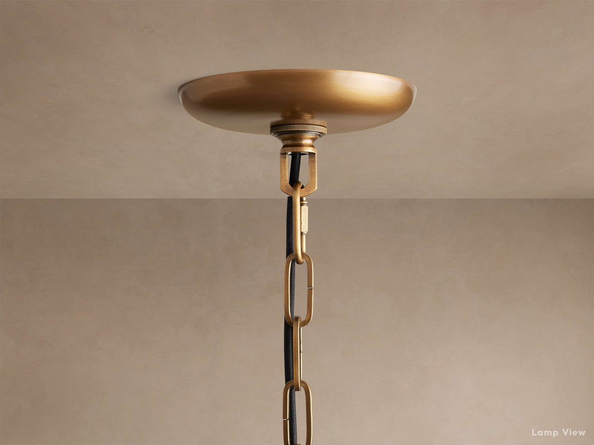 Ghiaccio Hooked Glass Pendant Light
